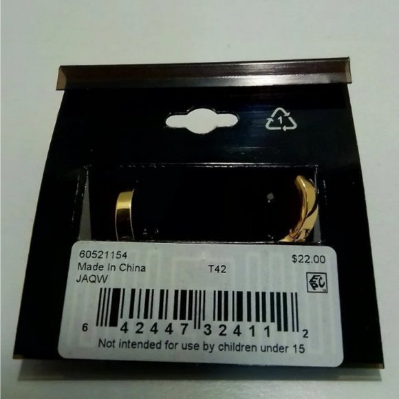 Annie Klien Infinity Pearl Drop Cubic Zirconia Earrings Set - Picture 3 of 3